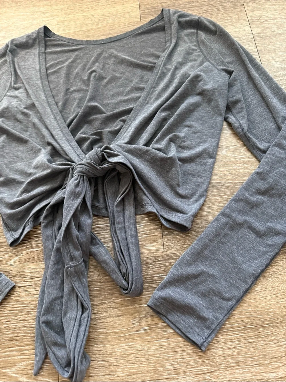 Lululemon Its A Tie Long Sleeve Steam Blue